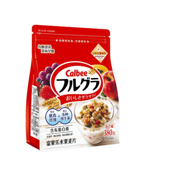 卡乐比（Calbee）经典水果燕麦片600g 日本原装进口食...